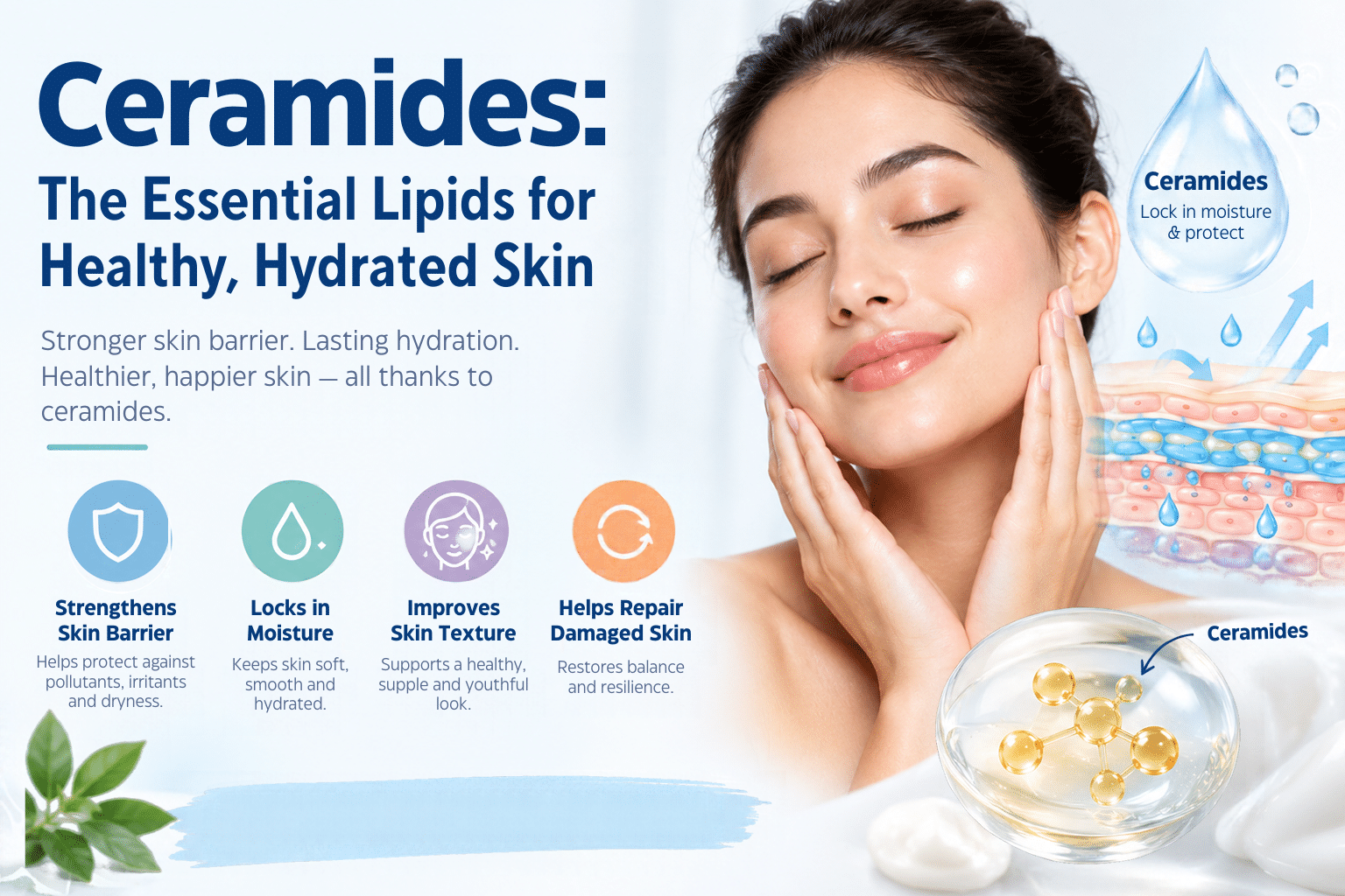 Ceramides: The Essential Lipids for Healthy, Hydrated Skin